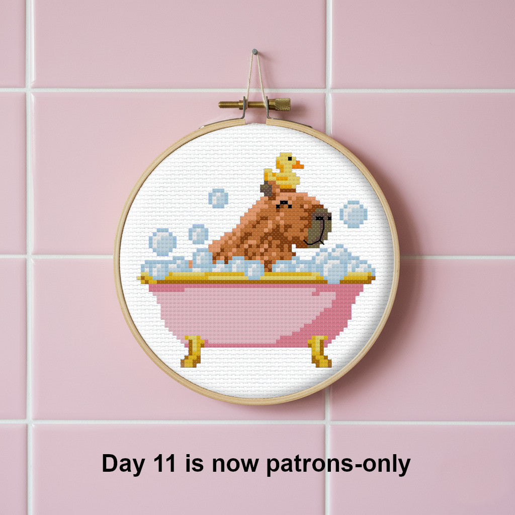 Flosstober 2025 Patterns