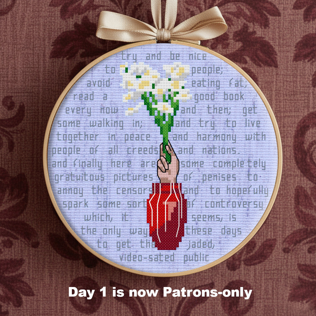 Flosstober 2025 Patterns