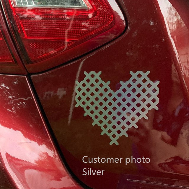 Overstock sale! Select Cross Stitch inspired vinyl decals 58.33333% off while supplies last