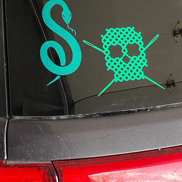 Overstock sale! Select Cross Stitch inspired vinyl decals 30% off while supplies last