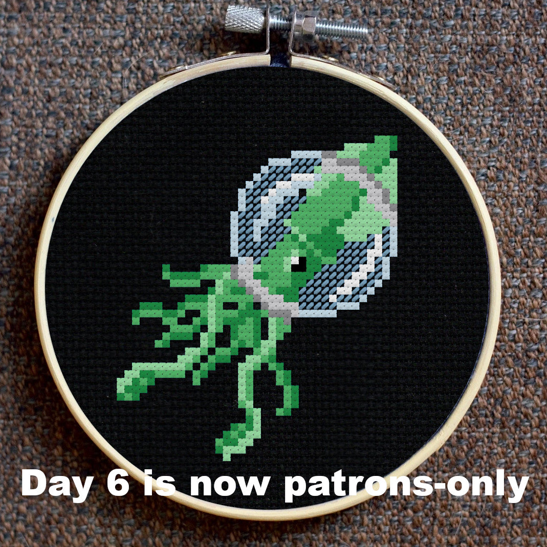 Flosstober 2025 Patterns
