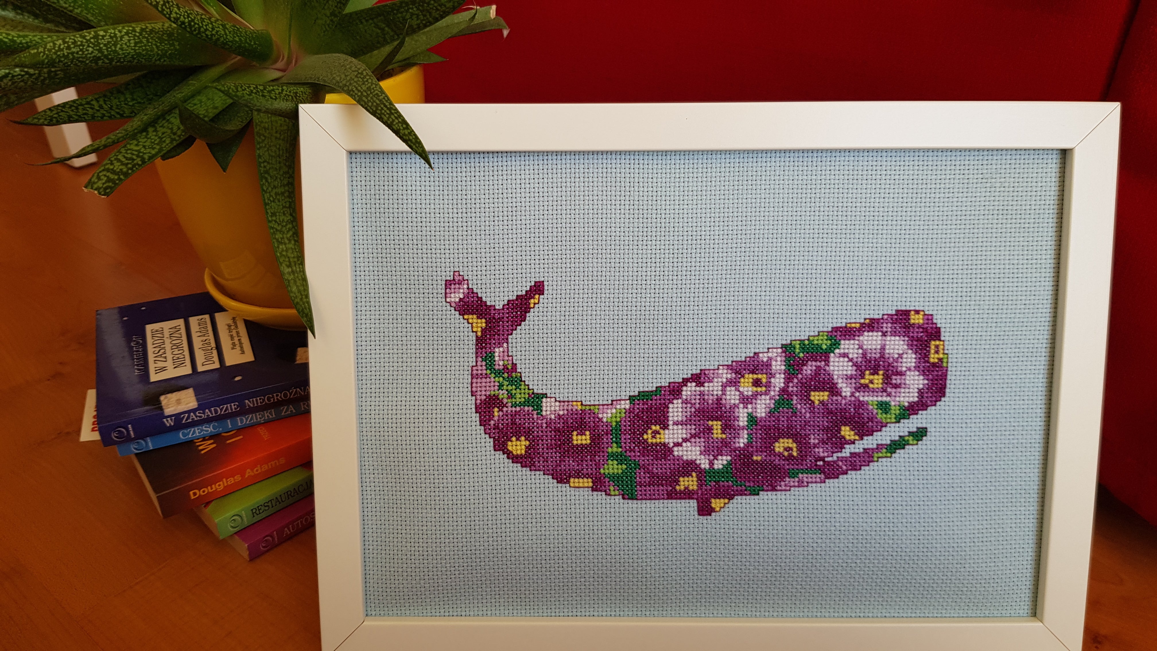 Whale Cross Stitch Pattern, Whale Cross Stitch Pdf, Instant Cross Stitch  Pattern, Easy Cross Stitch, Beginner Cross Stitch, Blue Whale Art 