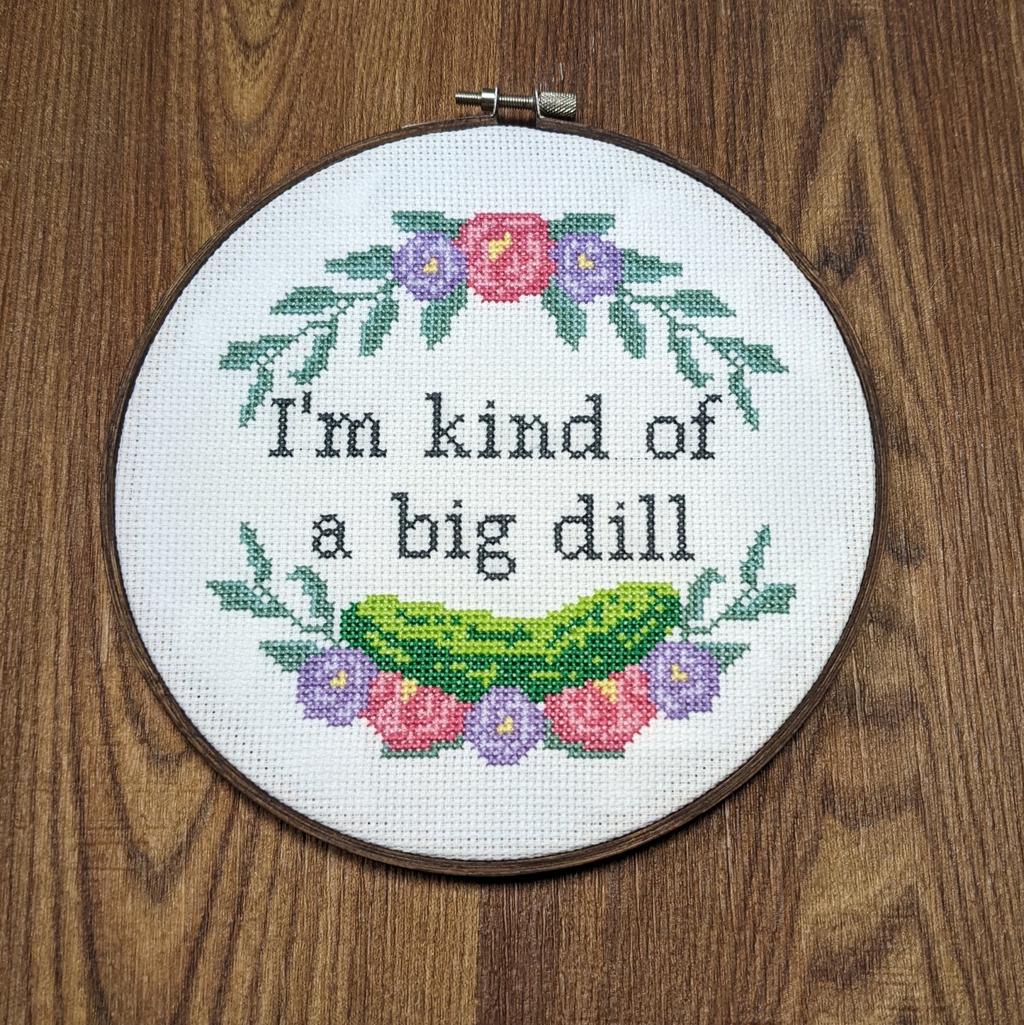 Big Dill Cross Stitch pattern - instant PDF Download