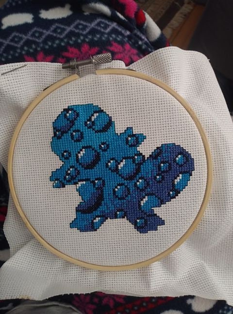 Elemental Pokemon All-stars Cross Stitch Patterns - instant PDF download