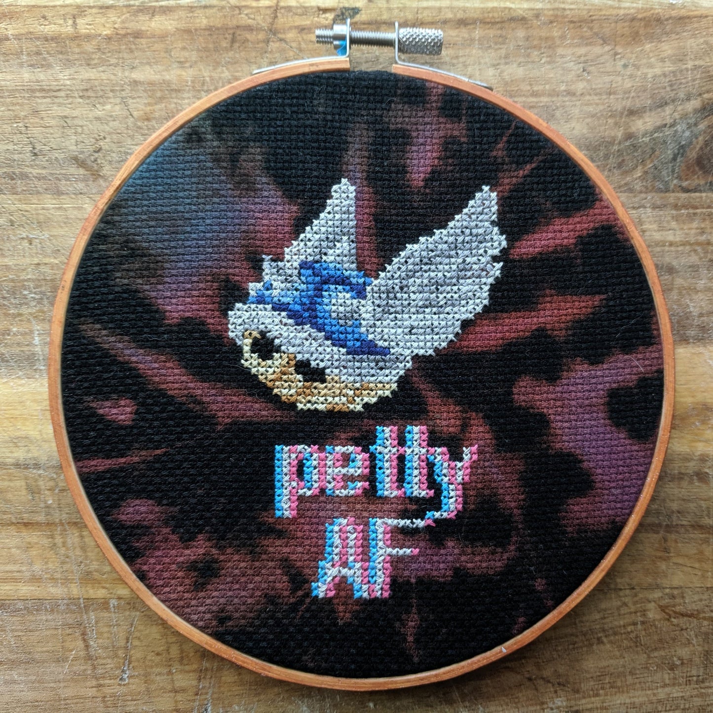 Mario Kart Blue Shell cross stitch pattern