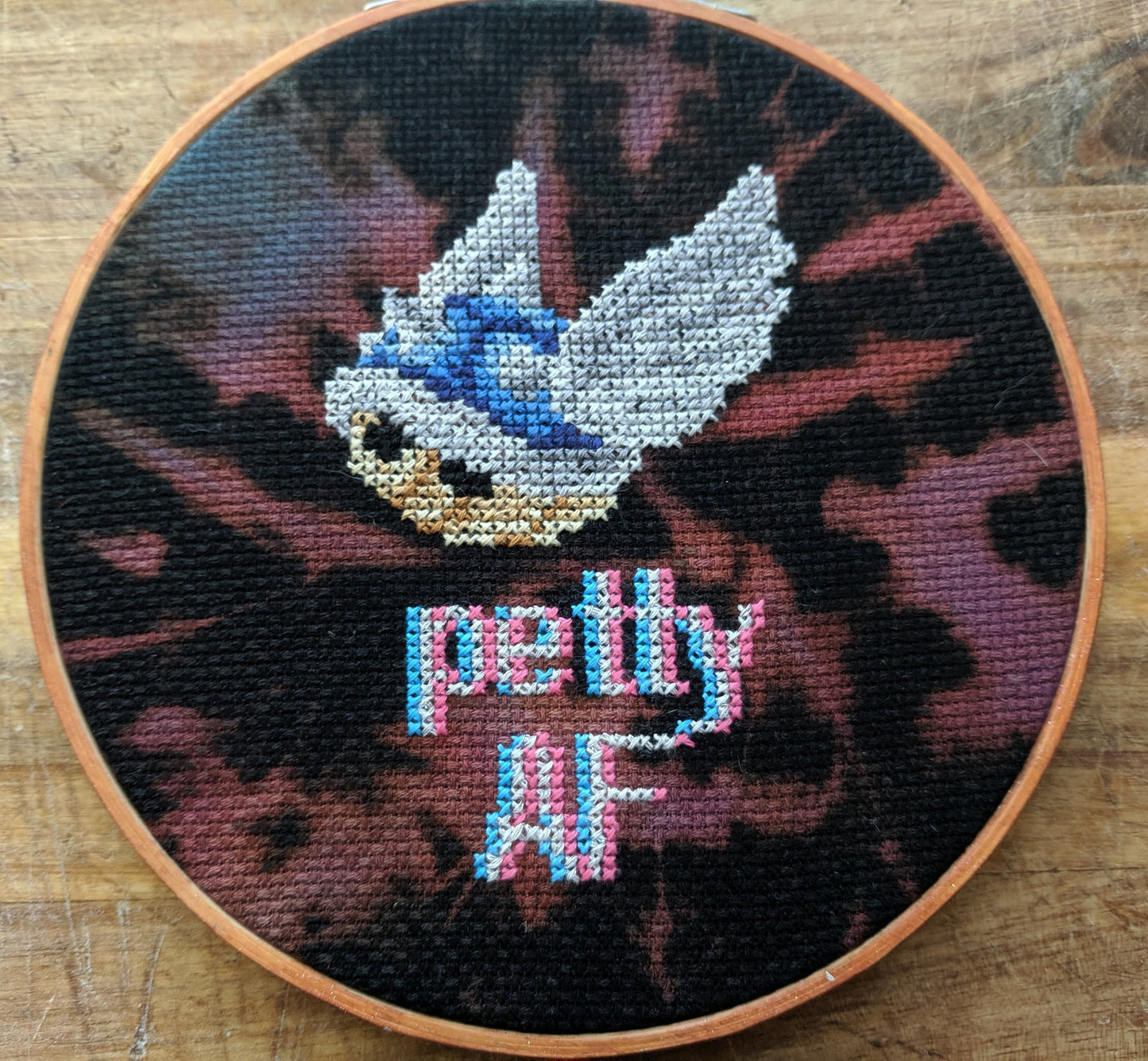 Mario Kart Blue Shell cross stitch pattern