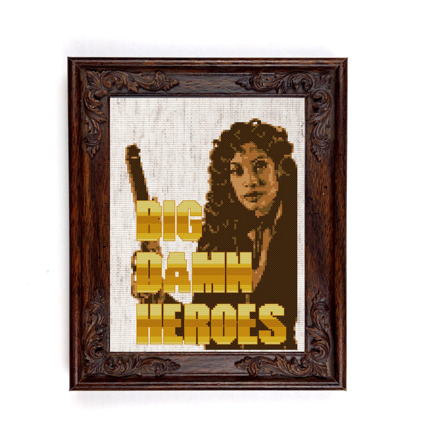 Big Damn Heroes Firefly Parody cross stitch pattern - instant download (Zoe)