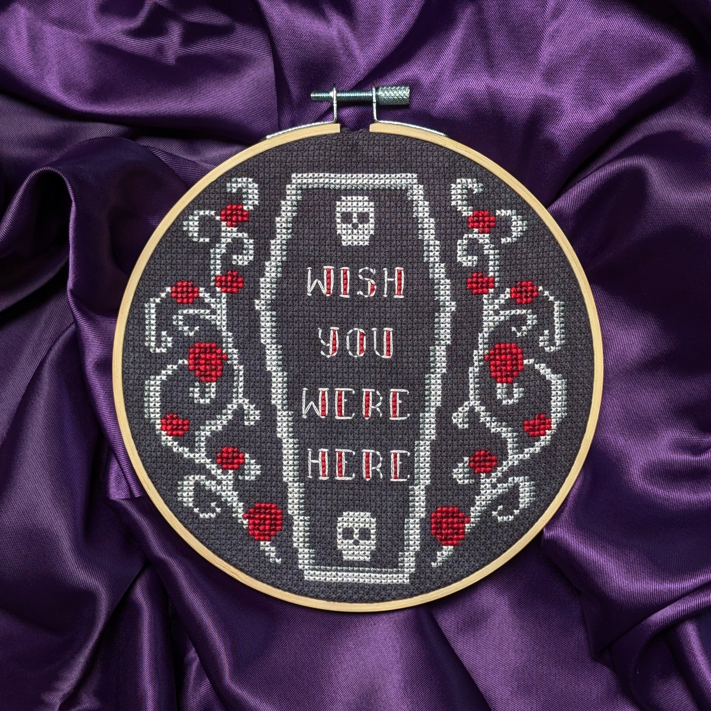 Wish You Were Here Cross Stitch Pattern - instant PDF Download