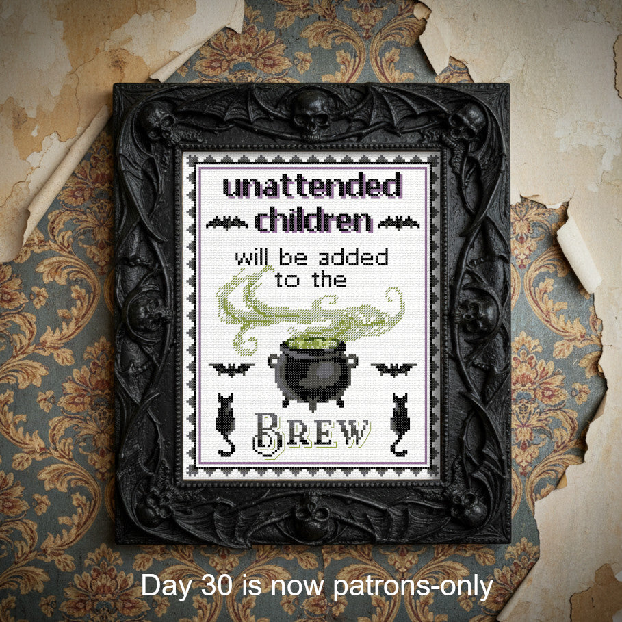 Flosstober 2025 Patterns