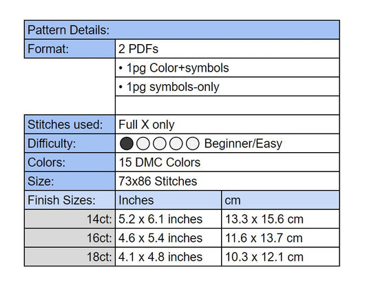 Snailed It Cross Stitch Pattern - instant PDF Download