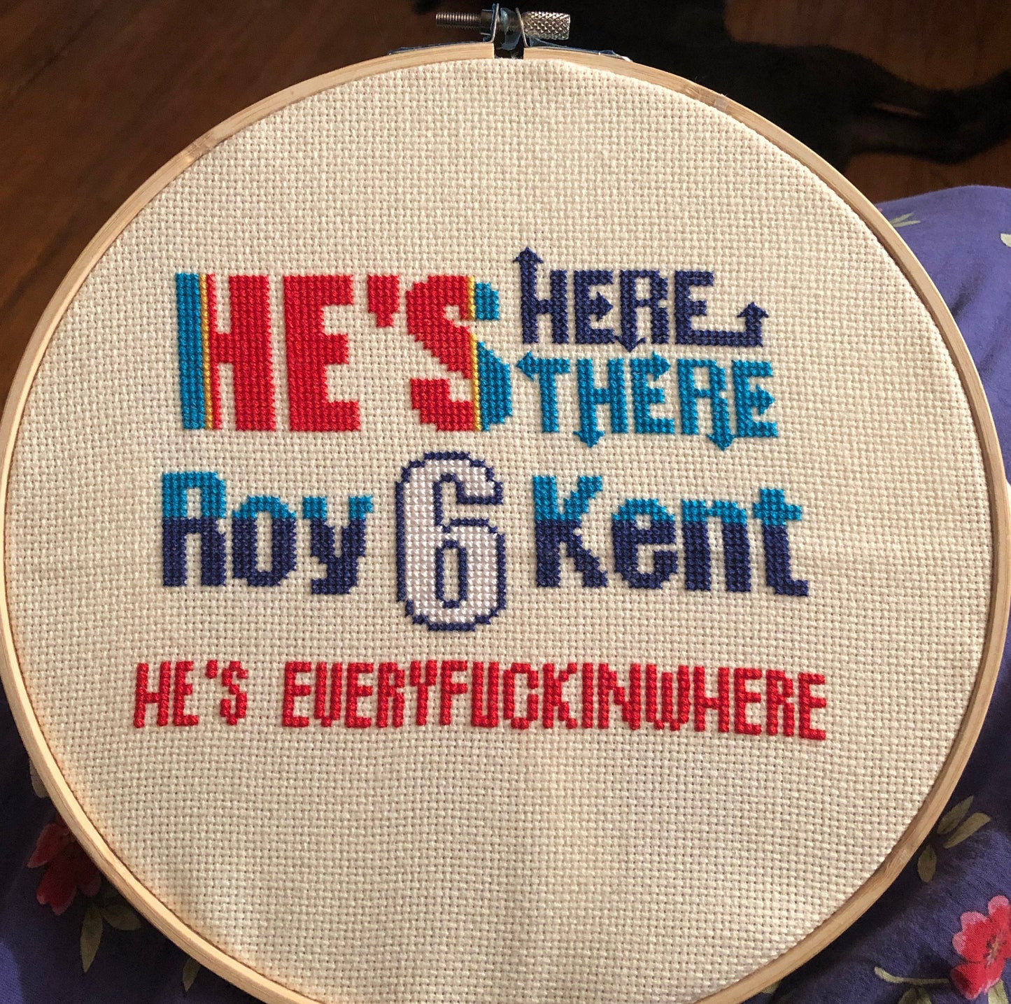 Roy's chant cross stitch pattern - PDF instant download (Parody)